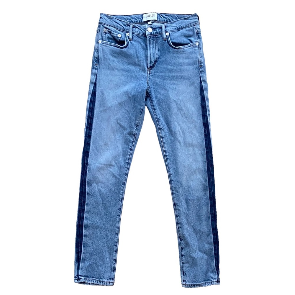 Agolde Toni Straight Leg Jean in Swerve - Picture 4 of 9